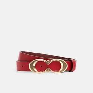 Red COACH BELT
